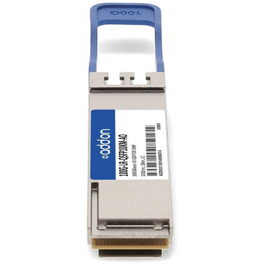 AddOn Extreme Networks 100G-LR-QSFP10KM Compatible TAA 100GBase-LR QSFP28 Single Lambda Transceiver (SMF, 1310nm, 10km, LC, DOM, with FEC)