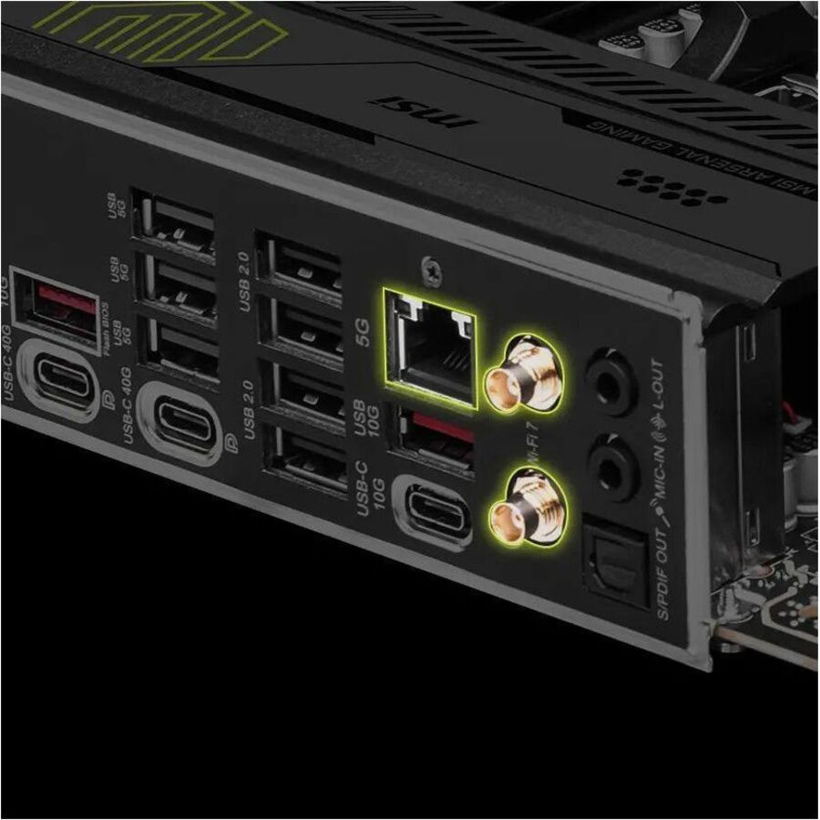 MSI MAG X870E TOMAHAWK WIFI Gaming Desktop Motherboard - AMD X870E Chipset - Socket AM5 - ATX