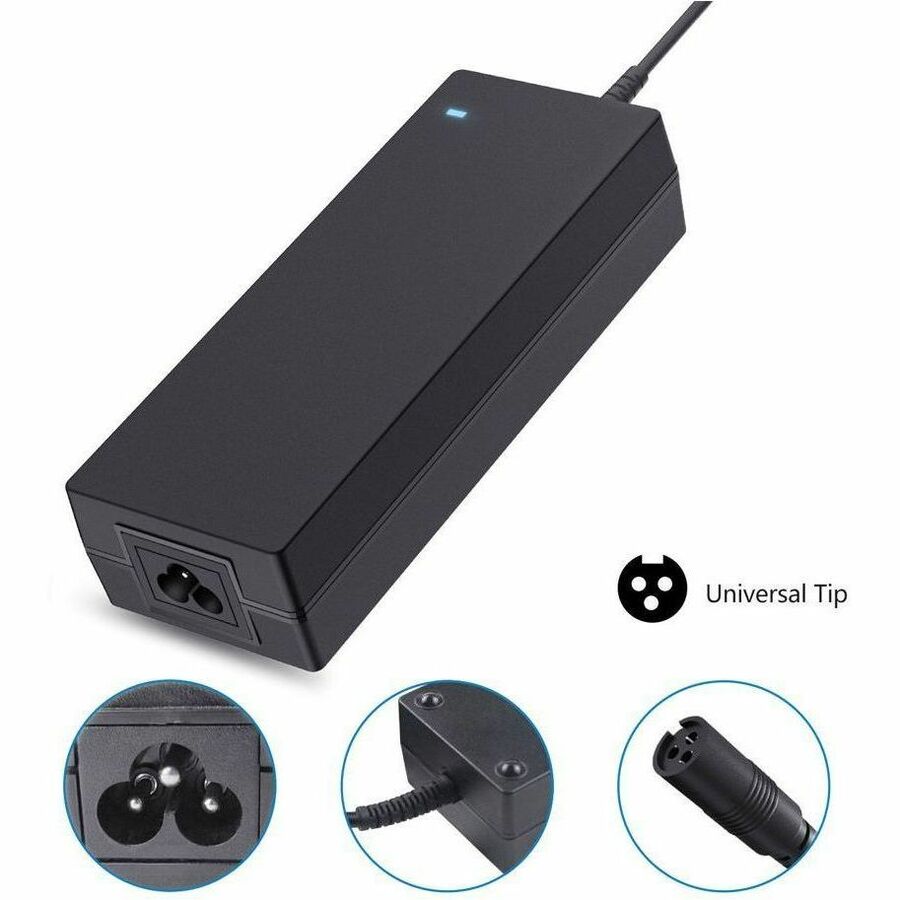 4XEM 120W UNIVERSAL LAPTOP CHARGER Blue 3 mm Screen 2.1 mm Screen 4.4 mm 1.7 mm 2.5 mm 5 mm 5.5 mm 3 mm AC Adapter