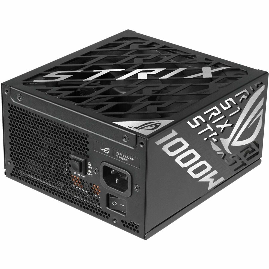 ASUS ROG Strix 1000W Platinum Fully Modular Power Supply, 80 PLUS Platinum Certified, ATX 3.1, Cybenetics Lambda A+, GaN MOSFET, GPUFirst Intelligent Voltage Stabilizer, 10Year