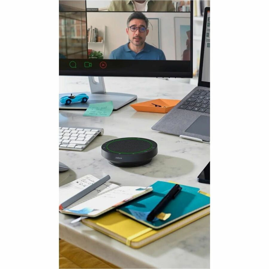 Jabra Open Box Jabra Speak2 55 UC Dark Grey Portable Speaker for Music and Calls