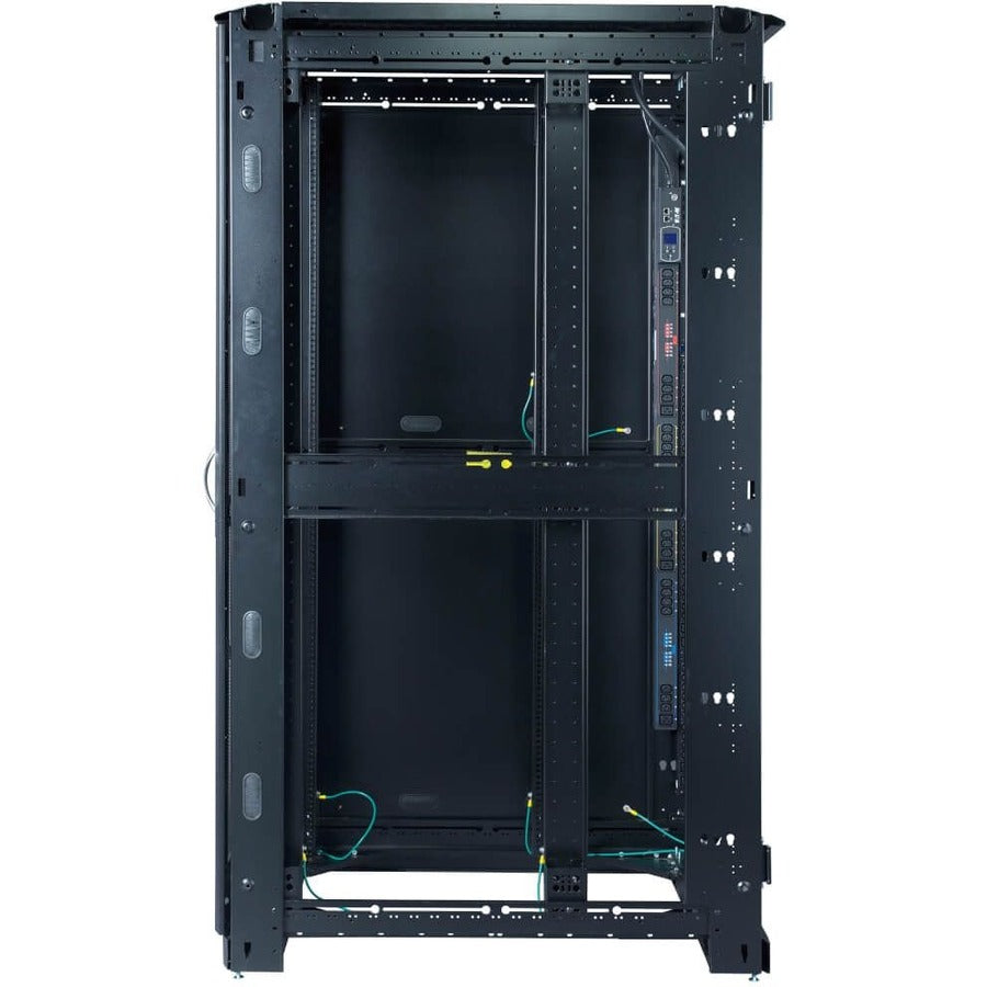 Eaton Paramount 44U Server Rack Enclosure - Wide, 48 in. Depth, Doors Included, No Side Panels, TAA