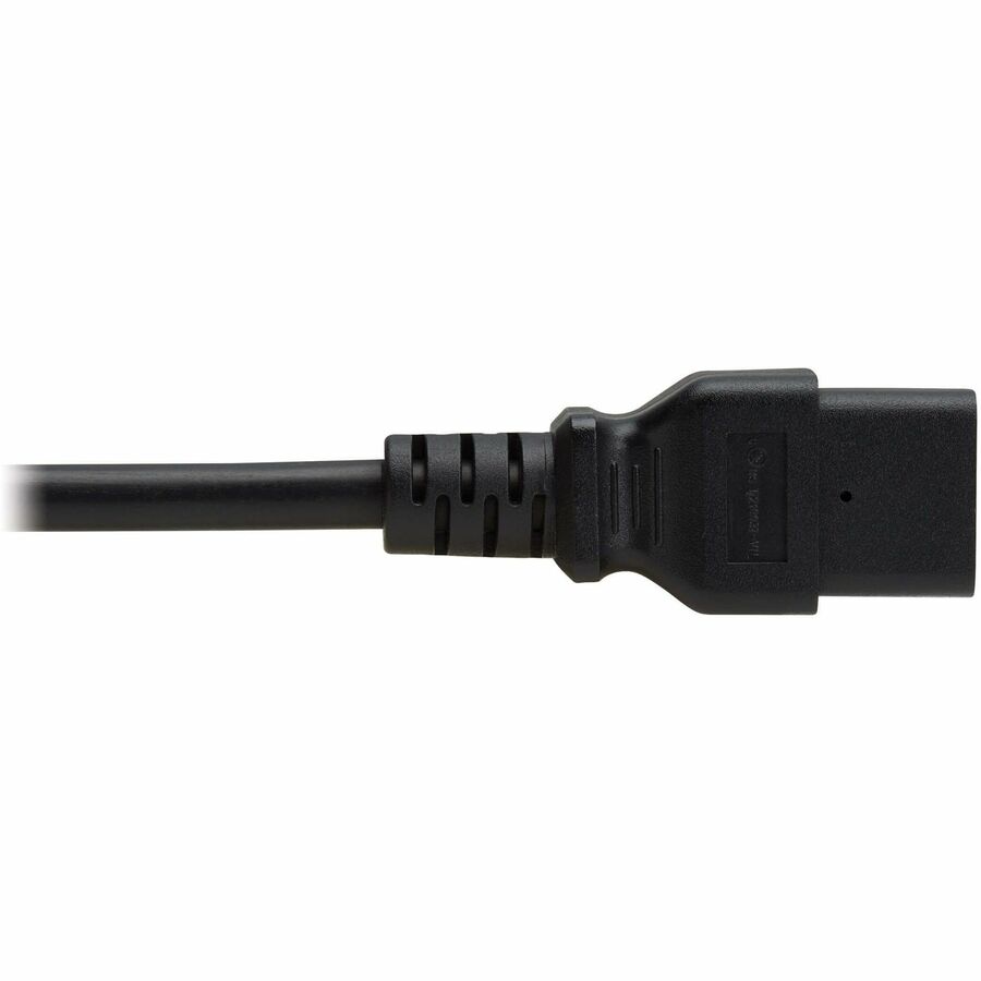 Eaton Tripp Lite Series Power Cord, C14 to C21 - Heavy-Duty, 15A, 250V, 14 AWG, 5 ft. (1.5 m), Black