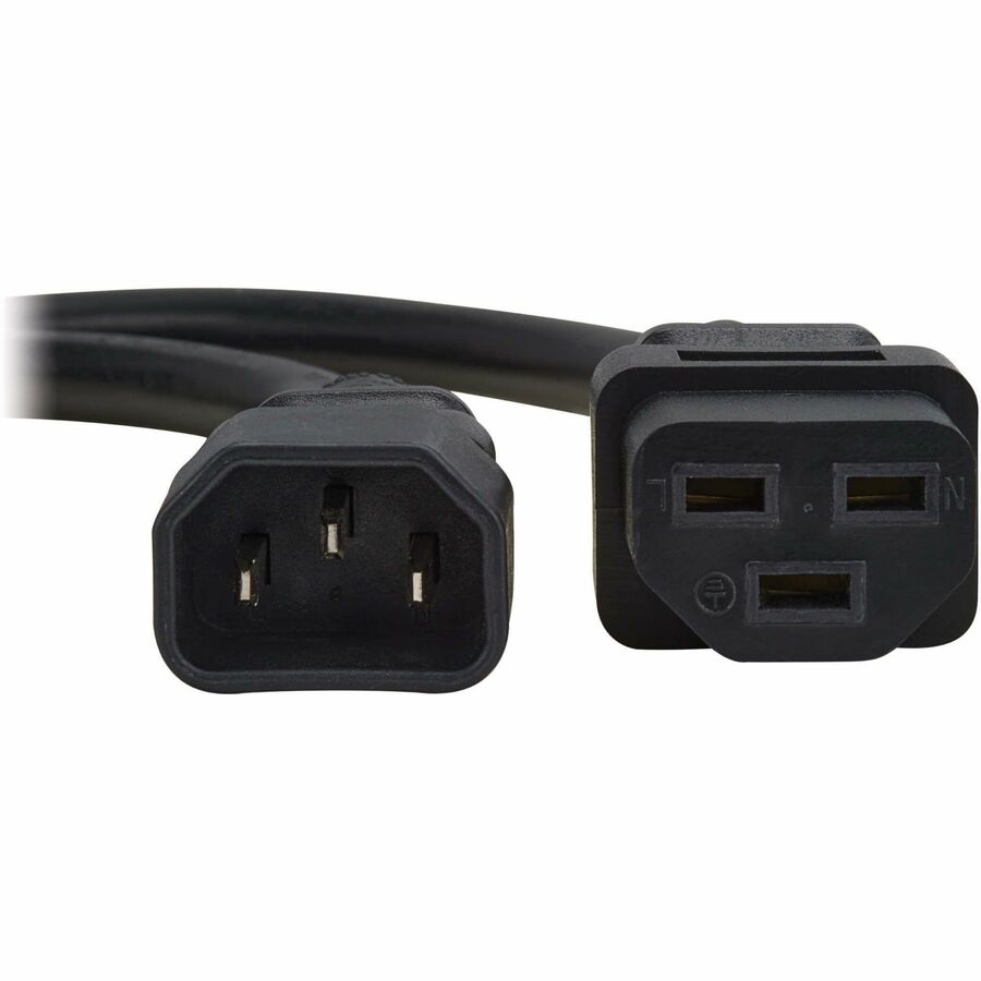 Eaton Tripp Lite Series Power Cord, C14 to C21 - Heavy-Duty, 15A, 250V, 14 AWG, 5 ft. (1.5 m), Black