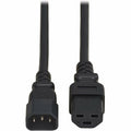 Eaton Tripp Lite Series Power Cord, C14 to C21 - Heavy-Duty, 15A, 250V, 14 AWG, 5 ft. (1.5 m), Black