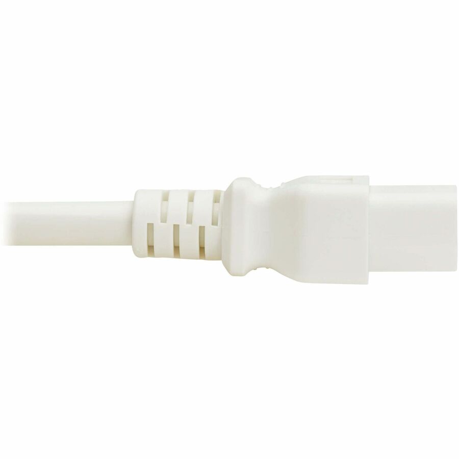 Eaton Tripp Lite Series Power Cord, C20 to C21 - Heavy-Duty, 20A, 250V, 12 AWG, 2 ft. (0.6 m), White