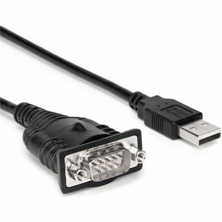 Rocstor 3ft FTDI USB to Serial RS232 Adapter Cable with COM Retention