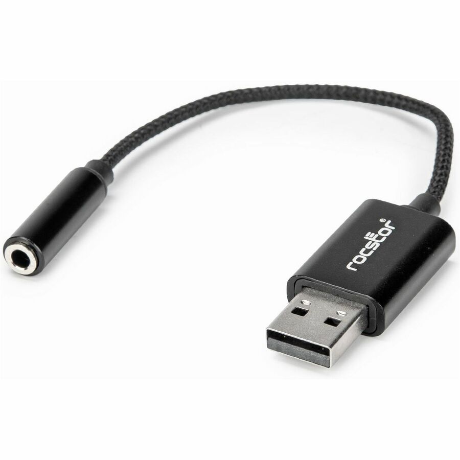 Rocstor USB Type-A to 3.5 mm Headphone Jack Adapter