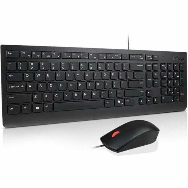 Lenovo Essential Wired Combo Black US English