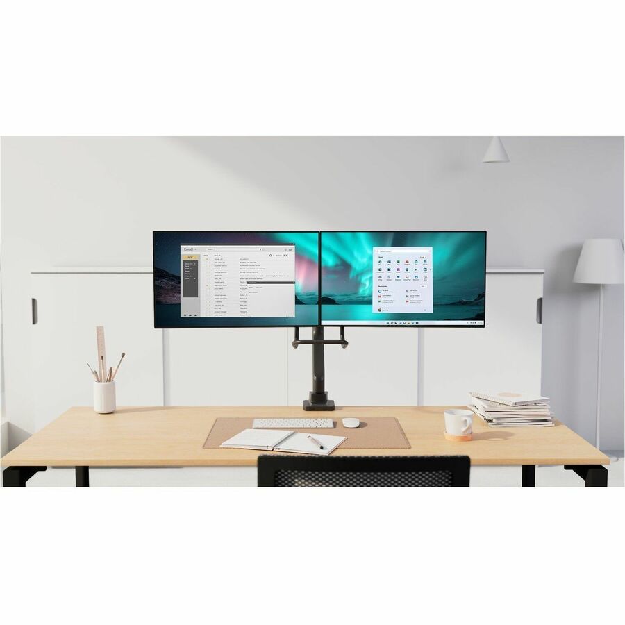 Kensington SmartFit Desk Mount for Monitor - Space Gray - Horizontal