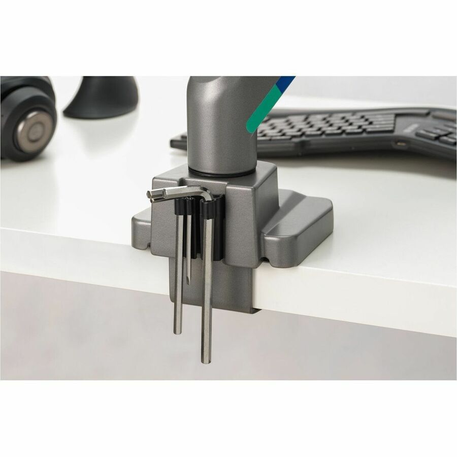 Kensington SmartFit Desk Mount for Monitor - Space Gray - Horizontal