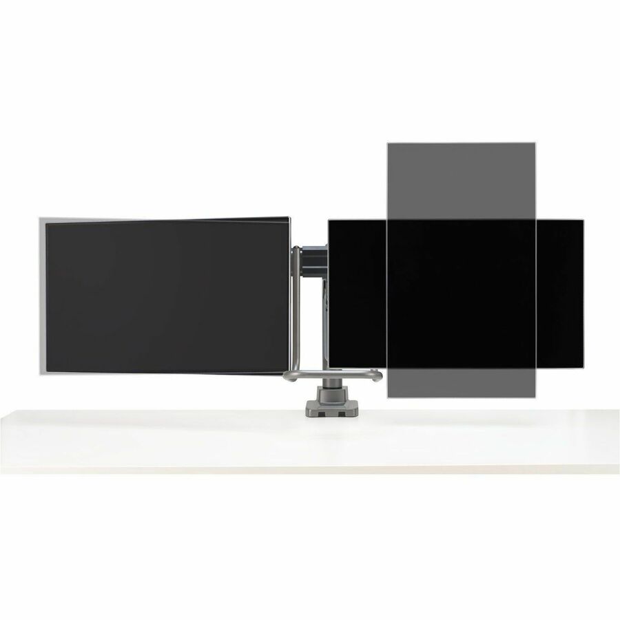 Kensington SmartFit Desk Mount for Monitor - Space Gray - Horizontal