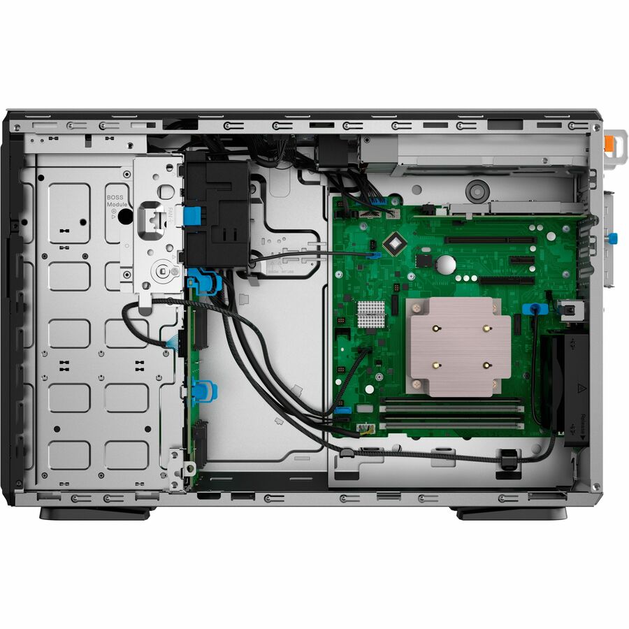 Dell PowerEdge T360 4.5U Tower Server - 1 x Intel Xeon E-2414 2.60 GHz - 16 GB RAM - 480 GB SSD - Serial ATA/600,