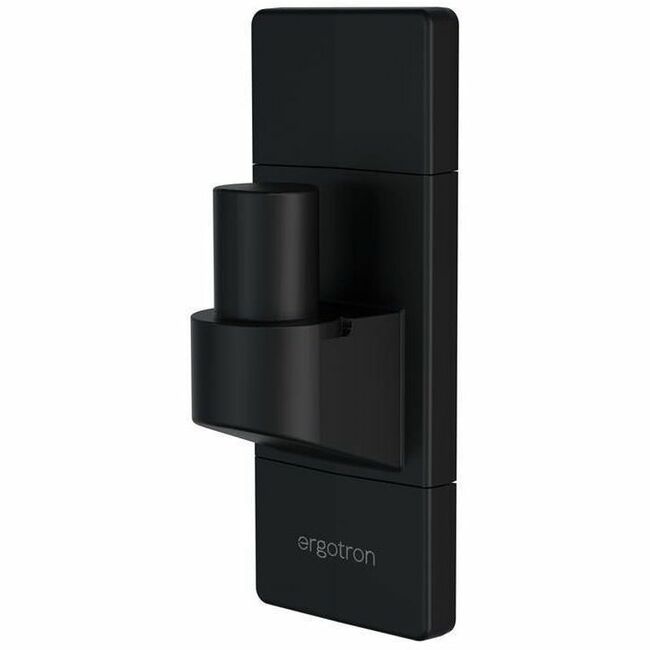Ergotron Mounting Base for Wall Mount, Wall Track, Mounting Arm - Black - Vertical