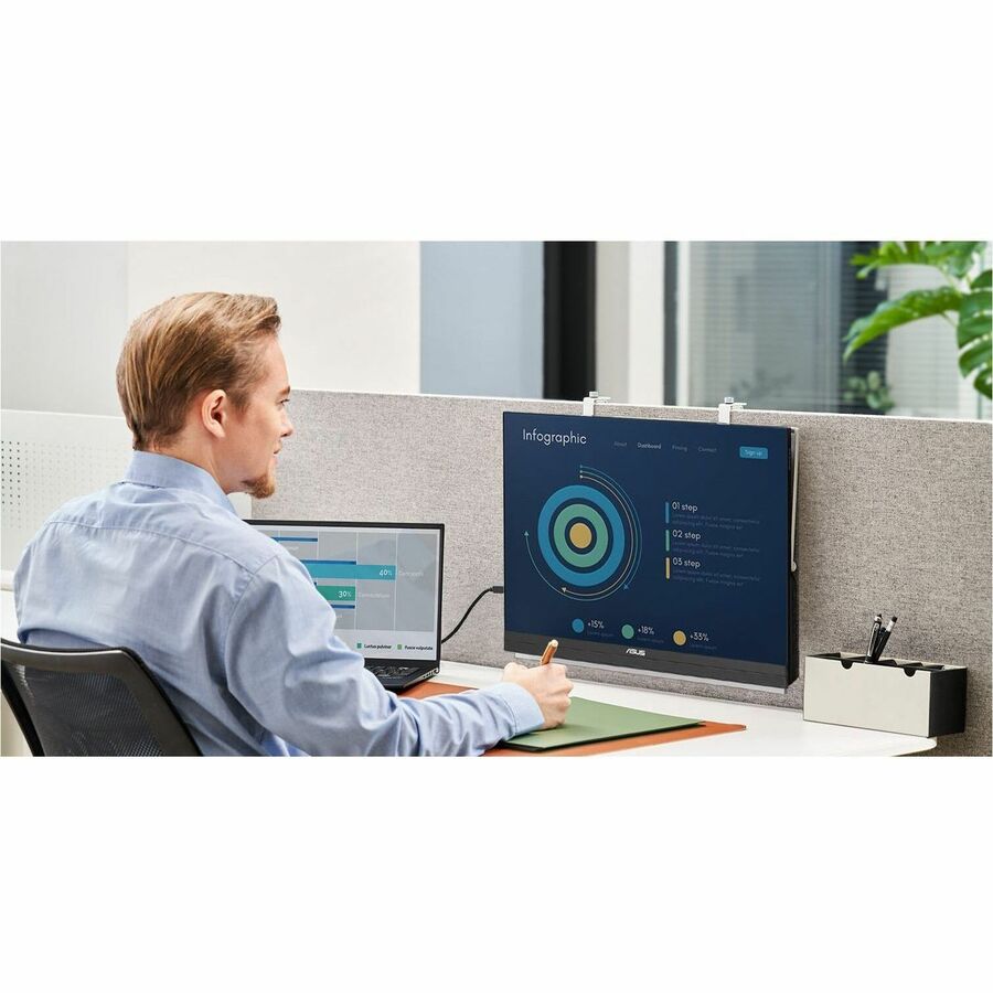 Asus ZenScreen MB27ACF 27" Class WQHD LED Monitor - 16:9