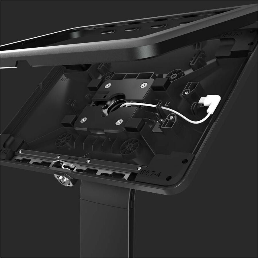 Bosstab Elite Evo Floor Stand, Black, Cable Management