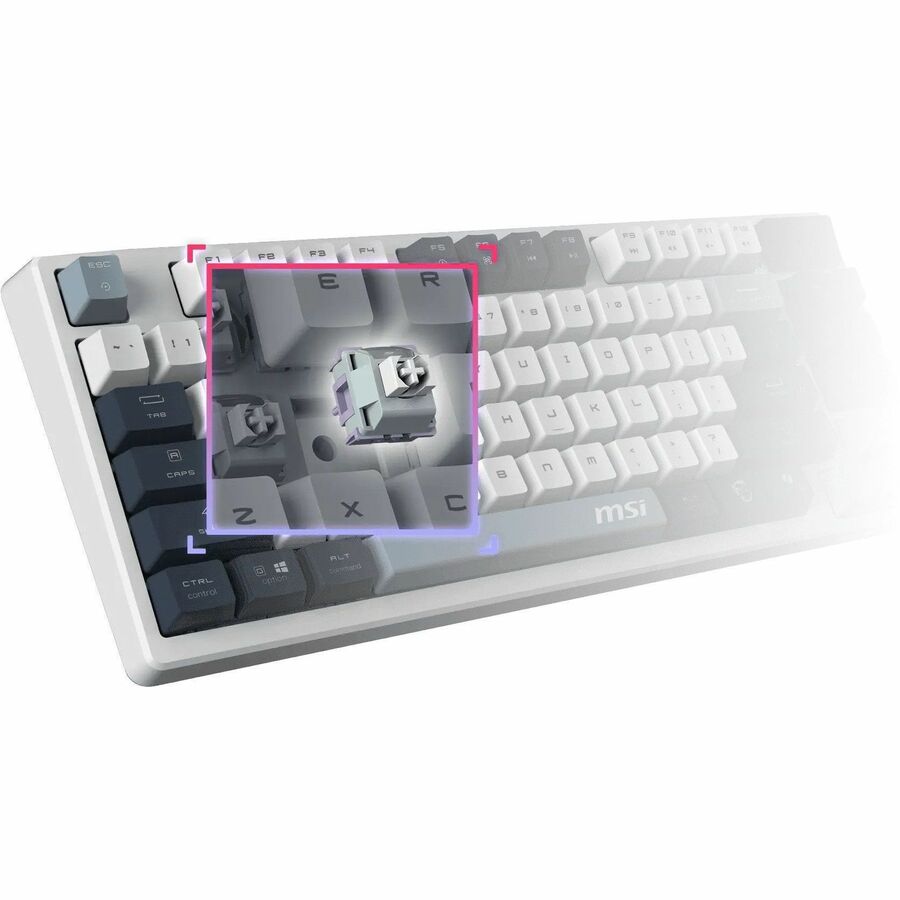 MSI FORGE GK600 TKL Tri-Mode Wireless Keyboard