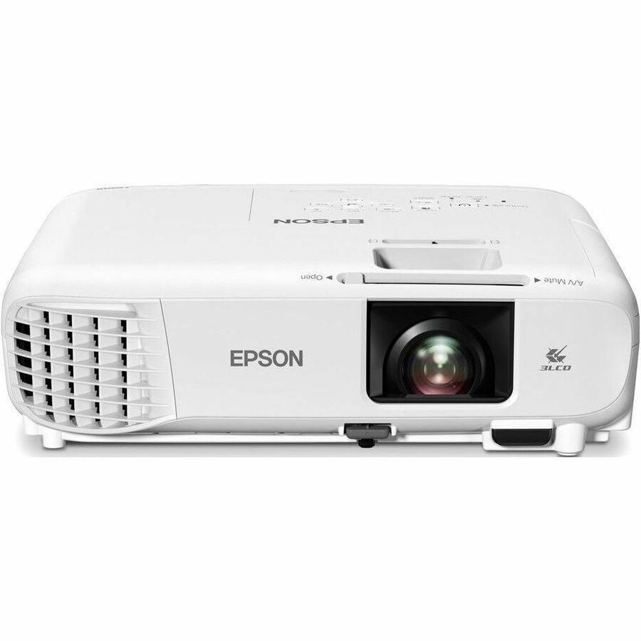 Epson PowerLite E24 3LCD Projector - 16:10 - Ceiling Mountable - White