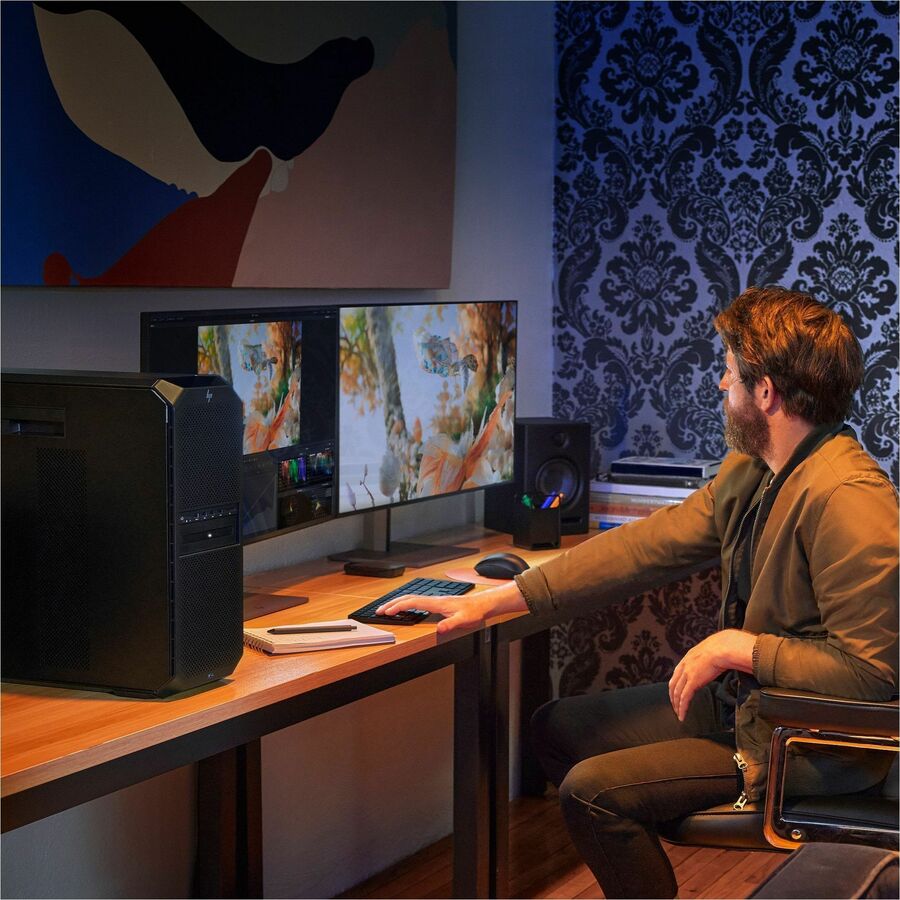 HP Z6 G5 A Workstation - 1 x AMD Ryzen Threadripper PRO 7955WX - 32 GB - 1 TB SSD - Tower - Black