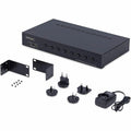 StarTech.com 8-Port HDMI KVM Switch with 1U Rack Mount Kit, 4K 60Hz HDMI 2.0, Push-Button & Hotkey Switching, TAA Compliant