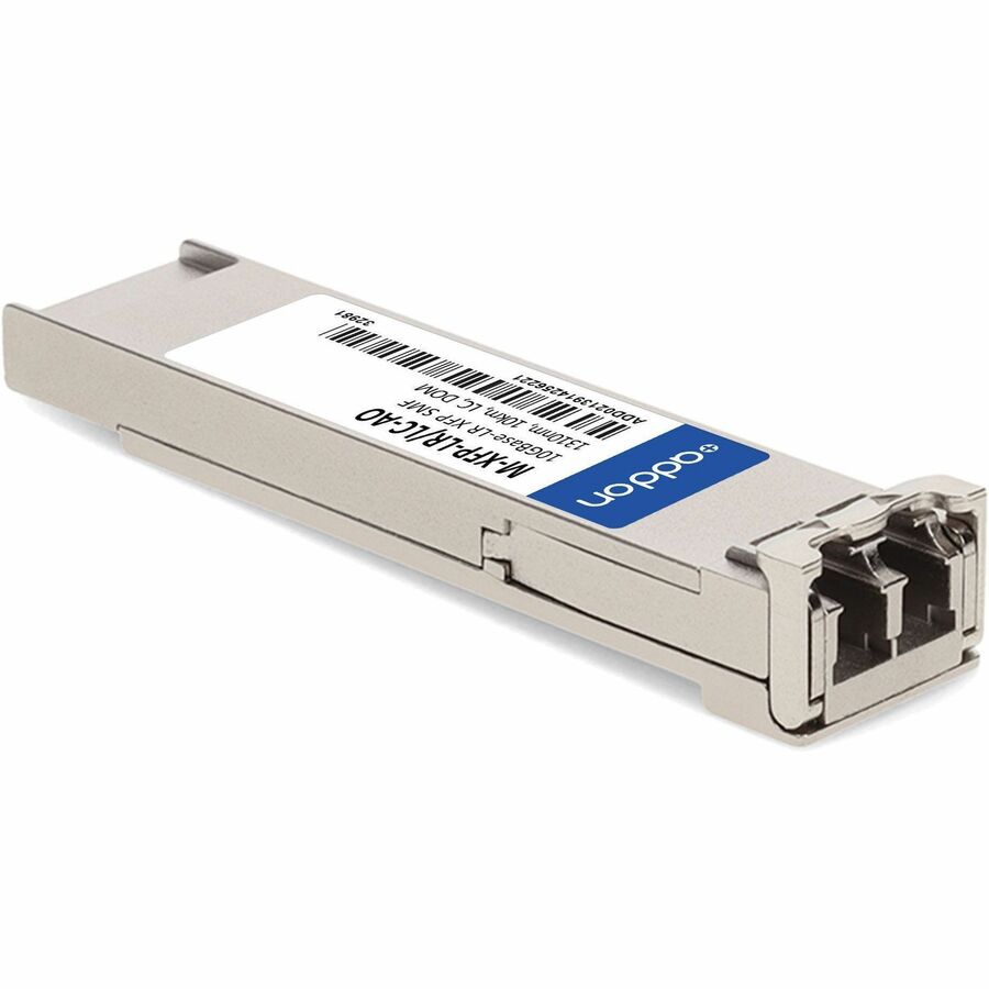 AddOn Hirschmann Compatible TAA Compliant 10GBase-LR XFP Transceiver (SMF, 1310nm, 10km, LC, DOM)