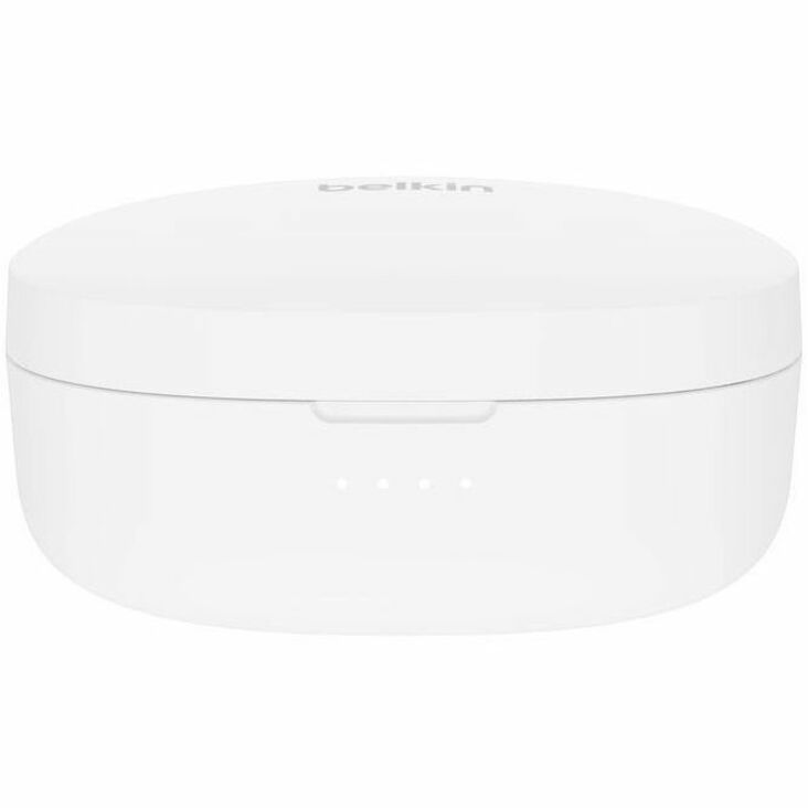 Belkin SOUNDFORM BOLT TRUE WIRELESS EARBUDS WHITE - battery life - 9 hours - Bluetooth, 0.24 in, AUC009fqWHV2, M3