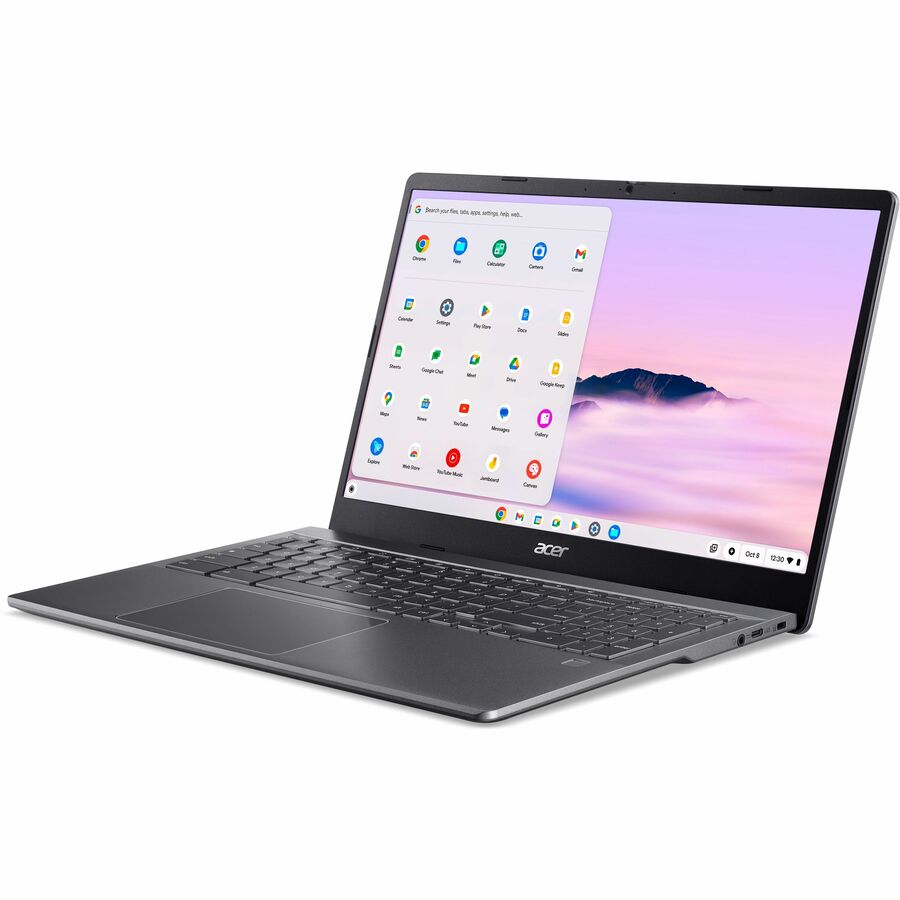 Acer Chromebook Plus 515 CBE595-2T CBE595-2T-36DM 15.6" Touchscreen Chromebook - Full HD - Intel Core 3 100U - 8 GB - 256 GB SSD - English (US) Keyboard - Iron