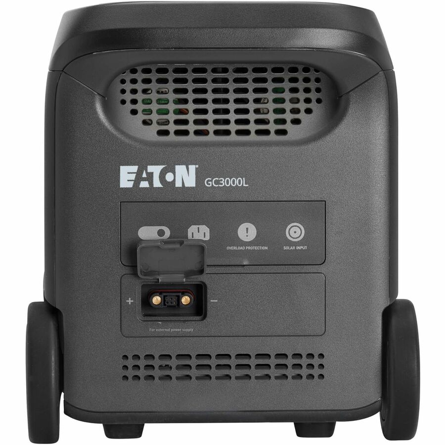 Eaton Portable Power Station - 3000W, Lithium-Ion (LFP), AC, DC, USB-A, USB-C, QC 3.0, LCD, Expandable Runtime