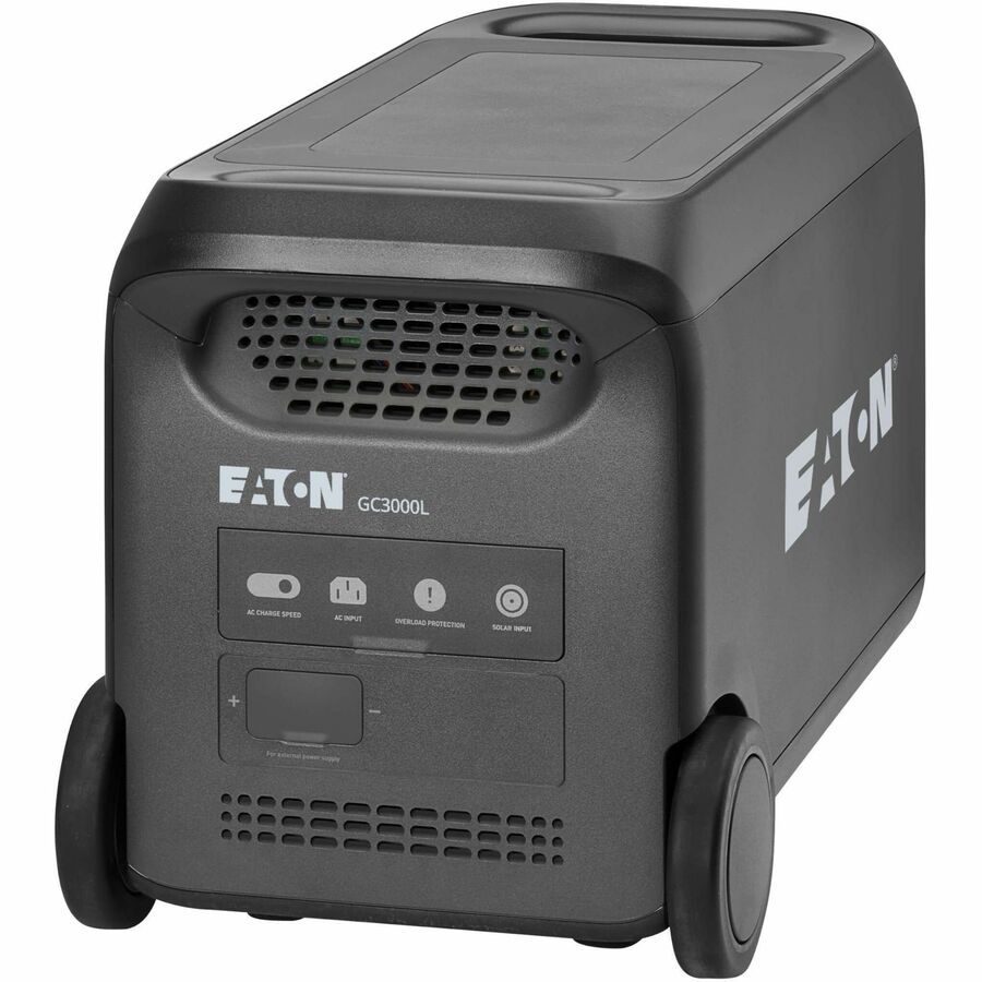 Eaton Portable Power Station - 3000W, Lithium-Ion (LFP), AC, DC, USB-A, USB-C, QC 3.0, LCD, Expandable Runtime