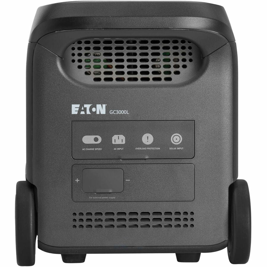 Eaton Portable Power Station - 3000W, Lithium-Ion (LFP), AC, DC, USB-A, USB-C, QC 3.0, LCD, Expandable Runtime