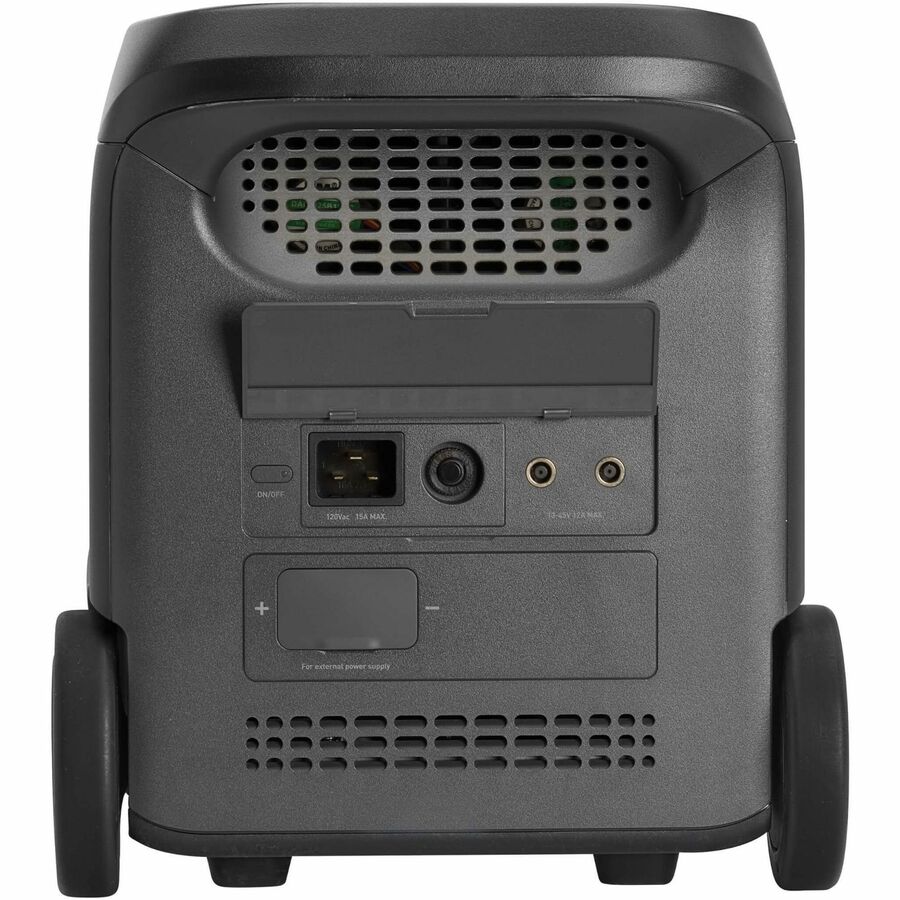 Eaton Portable Power Station - 3000W, Lithium-Ion (LFP), AC, DC, USB-A, USB-C, QC 3.0, LCD, Expandable Runtime