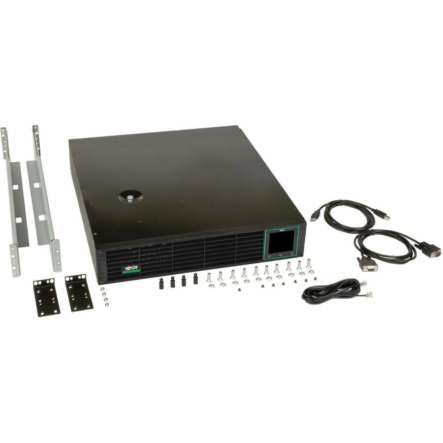 Eaton Tripp Lite Series SmartPro 1500VA 1440W 120V Line-Interactive Sine Wave UPS - 8 Outlets, Preinstalled WEBCARDLXE Network Interface, 2U Rack/Tower