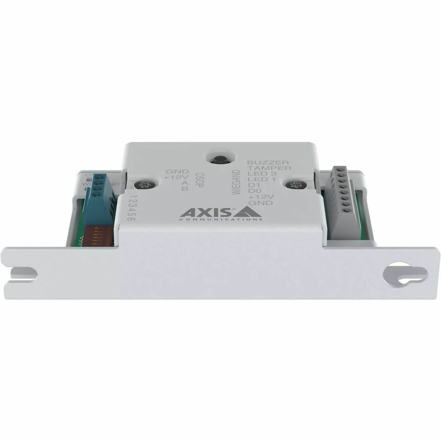 AXIS TA1101-B Wiegand to OSDP Converter is a versatile accessory designed to bridge the gap between Wiegand readers and Axis door controllers
