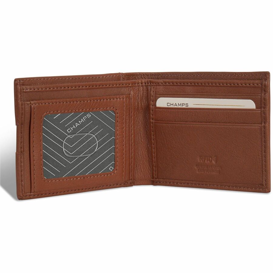 Champs OB-506-BROWN, 3.88 oz, RFID Resistant