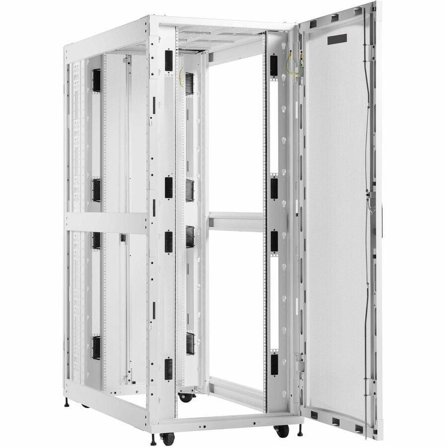 Eaton SmartRack 42U Extra-Deep Extra-Wide Heavy-Duty Rack Enclosure Cabinet for AI Servers, White