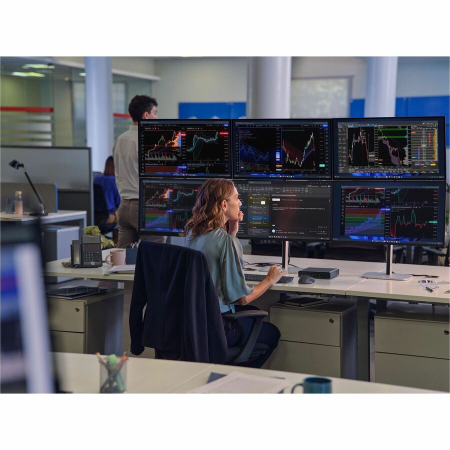 HP EliteDesk 8 G1i Desktop Computer - Intel Core Ultra 7 265T - vPro Technology - 16 GB - 256 GB SSD - Desktop Mini - Jack Black