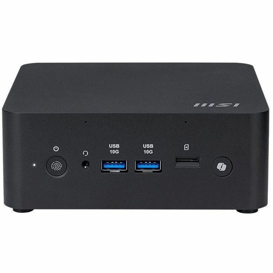 MSI Cubi NUC AI+ 2MG Cubi NUC AI+ 2MG-021UST Desktop Computer - Intel Core Ultra 7 258V - 32 GB - 1 TB SSD - Mini PC - Black - TAA Compliant
