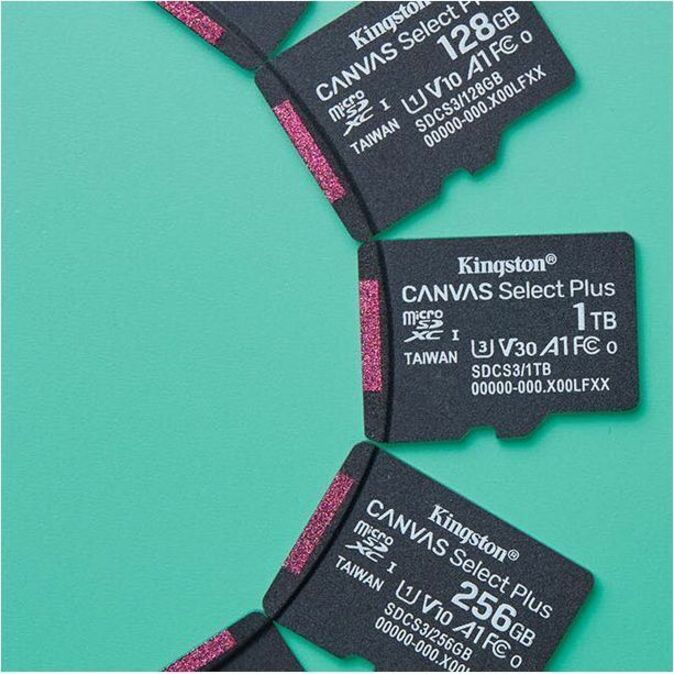 Kingston Canvas Select Plus 128 GB Class 10/UHS-I (U1) V10 microSDXC - 1