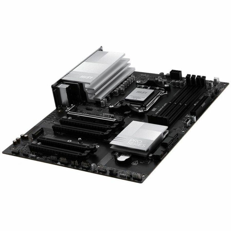 MSI Pro B840-VC WIFI Gaming Desktop Motherboard - AMD B840 Chipset - Socket AM5 - ATX