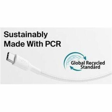 C C CBL 240W 1M WHT 2pk