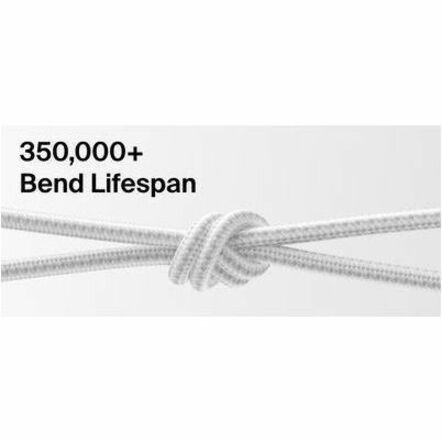 C C CBL 240W 1M WHT 2pk