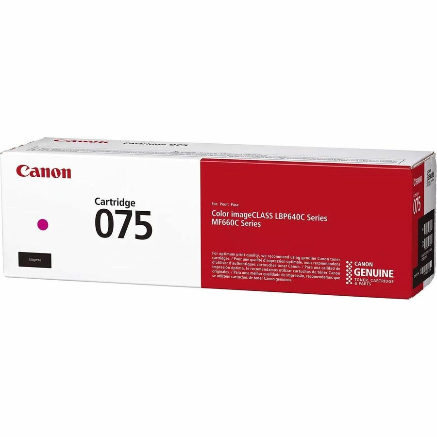 Canon 075 Original Laser Toner Cartridge - Magenta Pack