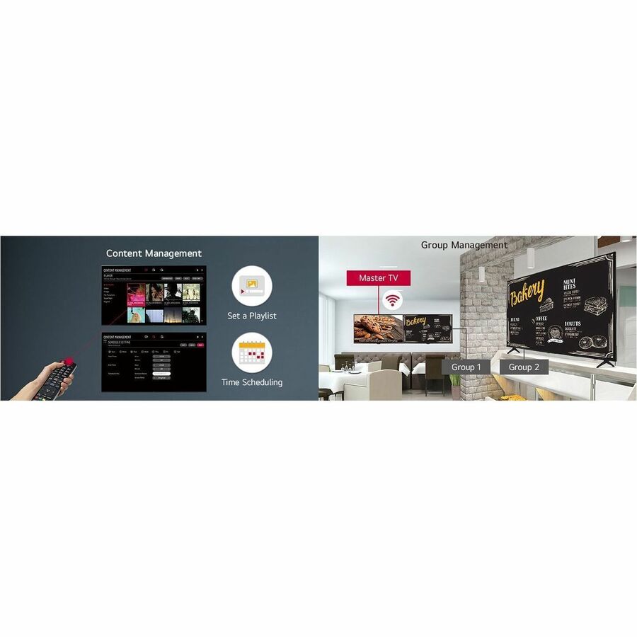 LG 43PK340S0UB Digital Signage Display, Manage energy efficiency with Display Power Management (DPM)