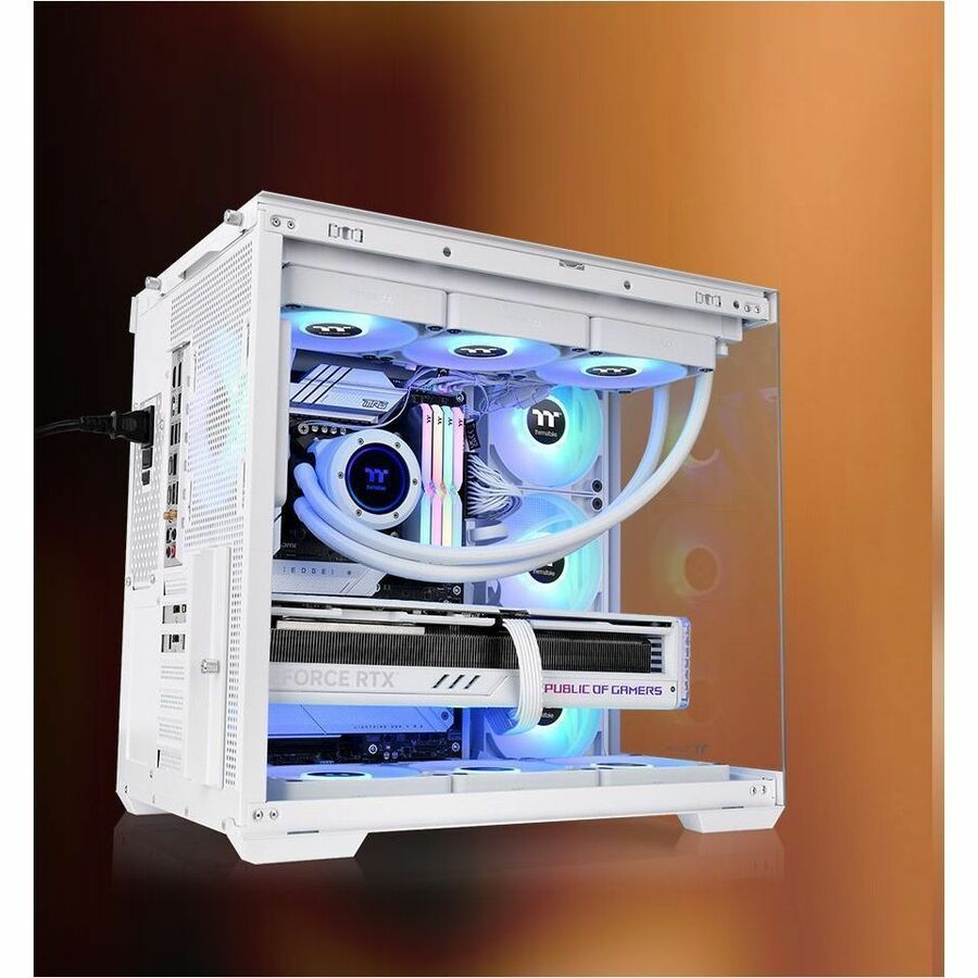 Thermaltake View 380 WS ARGB Snow Mid Tower Chassis