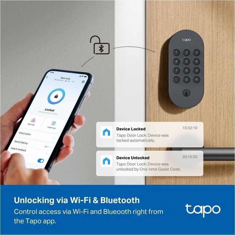 Tapo Smart Wi-Fi Door Lock