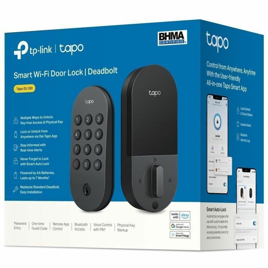 Tapo Smart Wi-Fi Door Lock