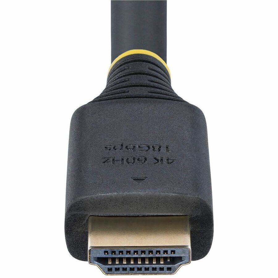 StarTech.com 50ft (15.2m) Active High Speed HDMI Cable, 4K 60Hz/1440p 144Hz, 18Gbps, UHD HDMI 2.0 Cord, TPE Jacket