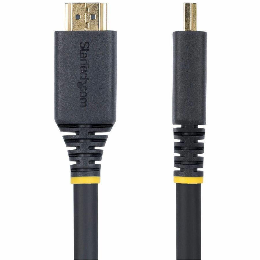 StarTech.com 50ft (15.2m) Active High Speed HDMI Cable, 4K 60Hz/1440p 144Hz, 18Gbps, UHD HDMI 2.0 Cord, TPE Jacket