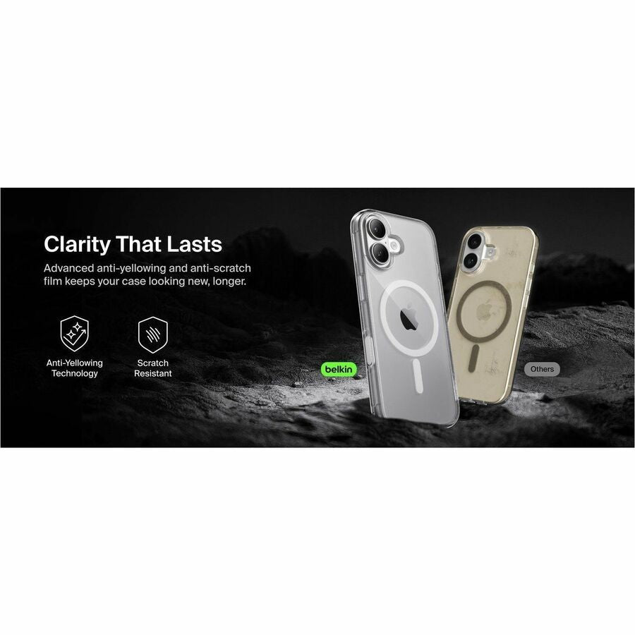 Belkin SheerForce Clear Series Case for iPhone 17