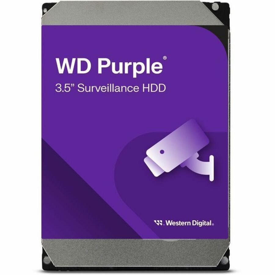 WD Purple WD44PURZ 4 TB Hard Drive - 3.5" Internal - SATA - Conventional Magnetic Recording (CMR) Method